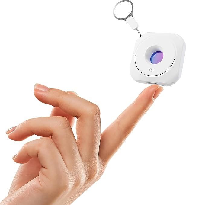 Mini Hidden Camera Detector with Infrared Lens Finder – Long-Range RF Signal Scanner for Spy Cameras | Portable & Rechargeable