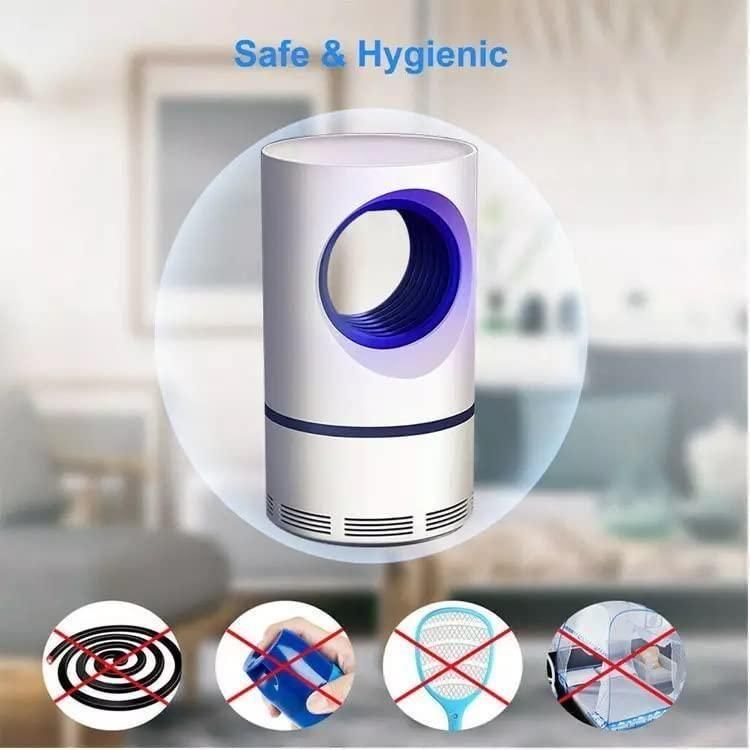 Electronic LED Mosquito Killer Lamp – USB Powered, Silent & Chemical-Free Insect Trap
