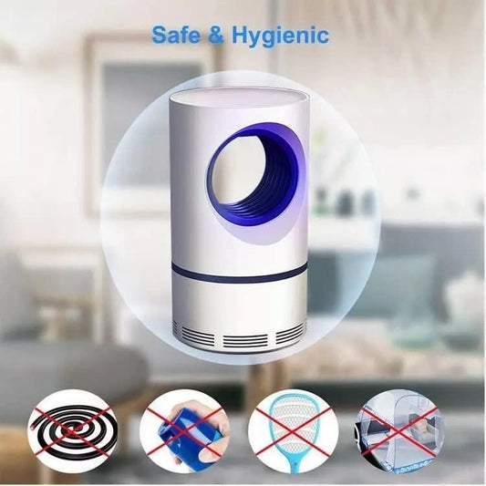 Electronic LED Mosquito Killer Lamp – USB Powered, Silent & Chemical-Free Insect Trap